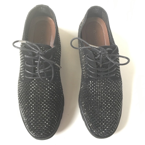 DONALD J PLINER Tennis Shoes With Rhinestones-6.5 - Picture 7 of 8